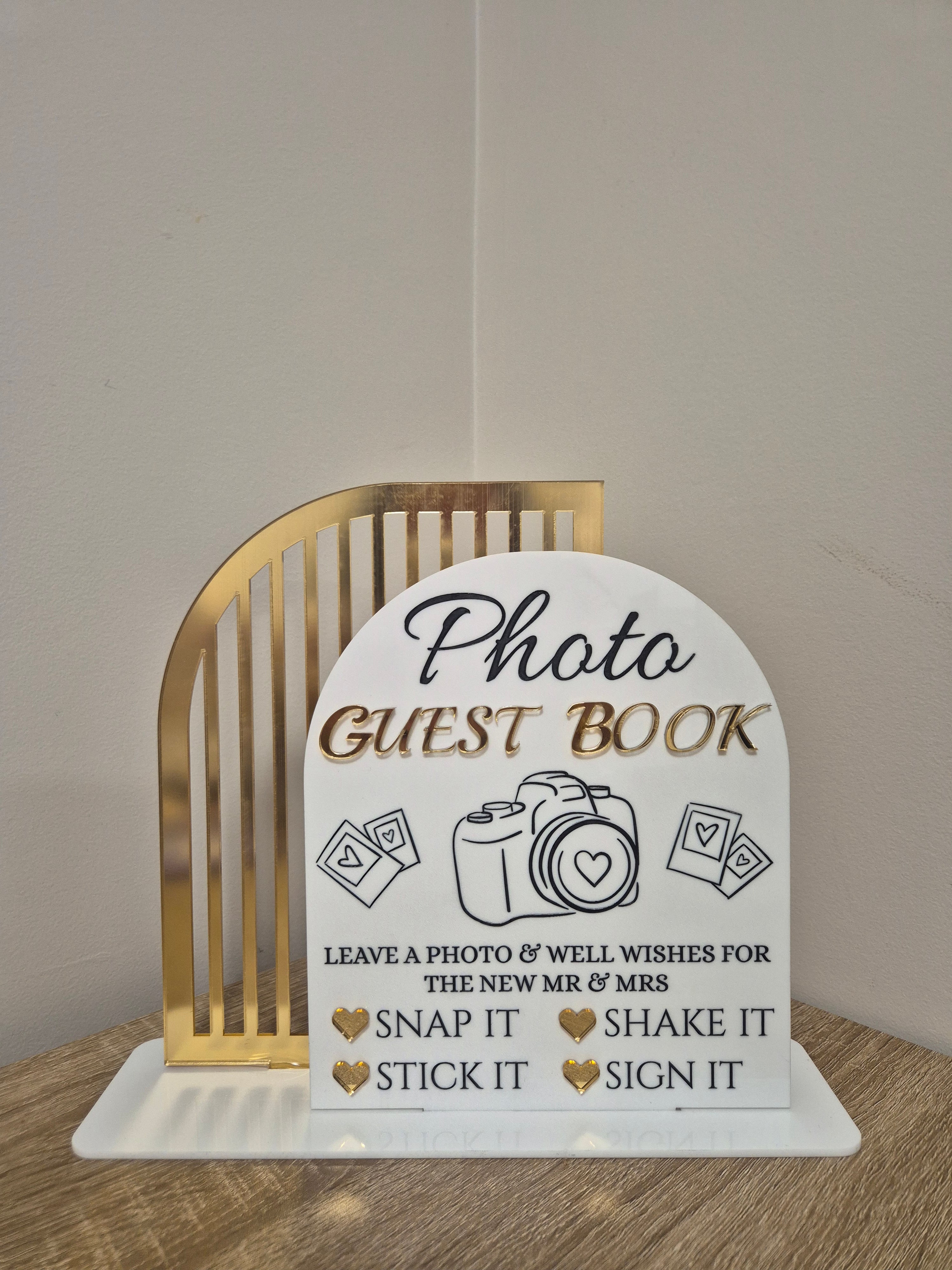 Photo Guest Book Sign