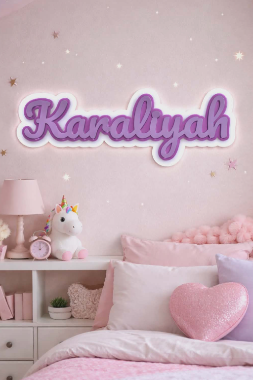 3 Layered Name Sign