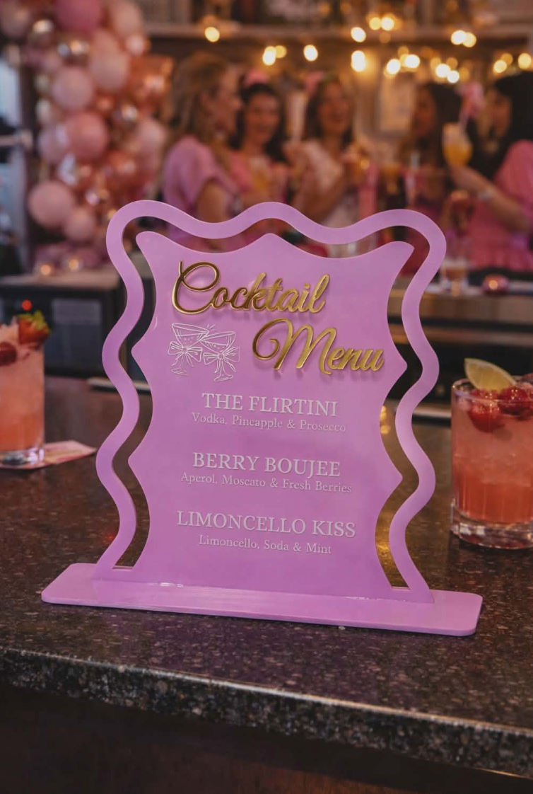 Menu Signs