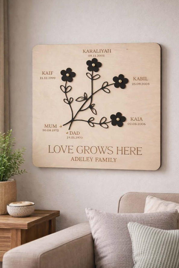 Love Grows Here Plaque