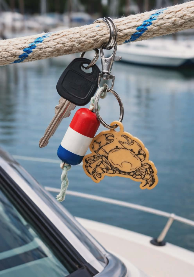 Crab Keychains
