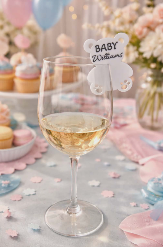 Teddy Drink Tags